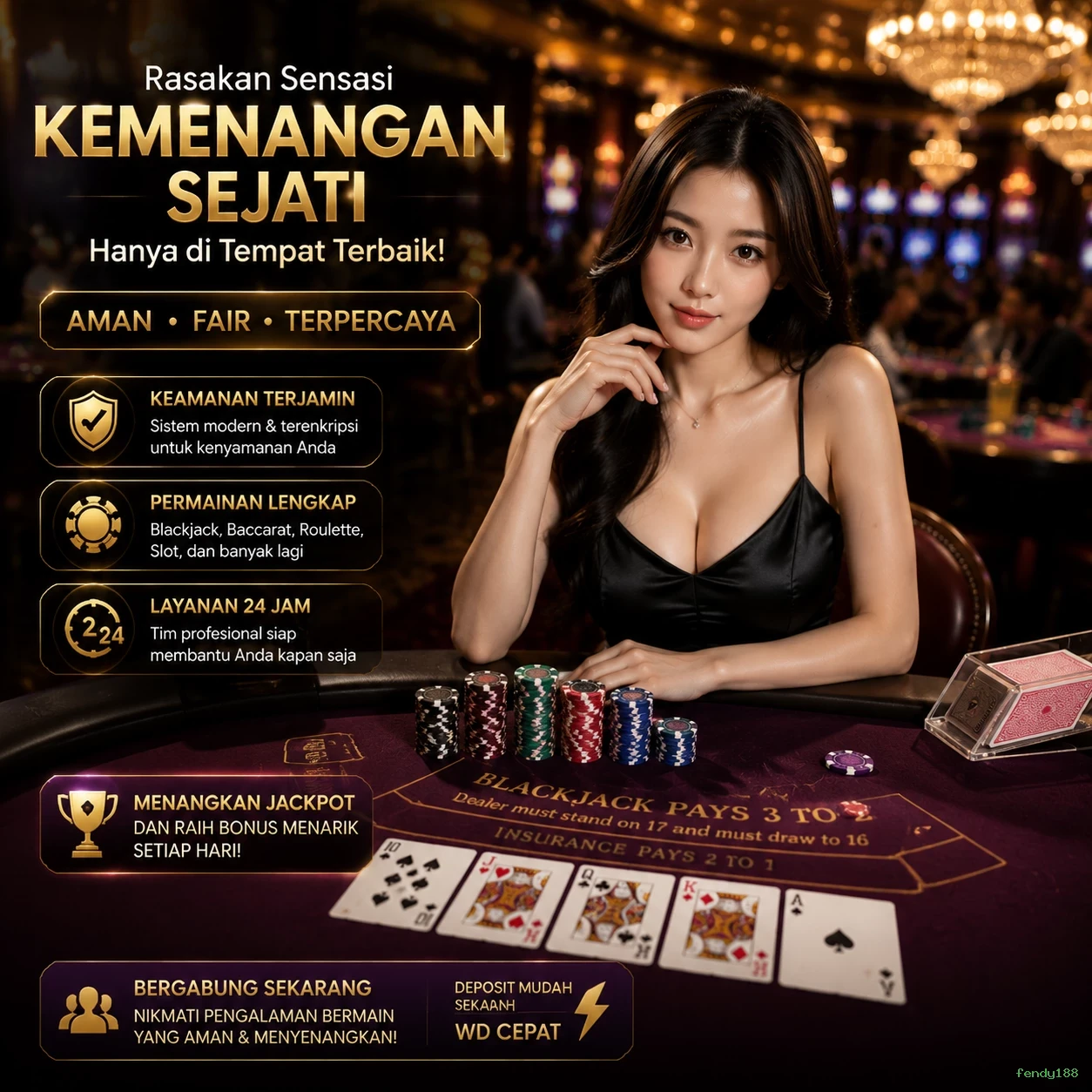 Berbagai Jenis Permainan yang Tersedia di fendy188